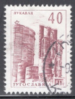 Yugoslavia 1958 Single Stamp For Technology And Architecture  In Fine Used - Used Stamps