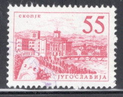 Yugoslavia 1958 Single Stamp For Technology And Architecture  In Fine Used - Used Stamps