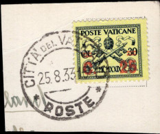 Vaticano - Conciliazione Soprastampato (1931) 25 Centesimi Ø - Used Stamps