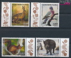 Luxemburg 1554-1557 (kompl.Ausg.) Postfrisch 2001 Tiere (10331827 - Neufs