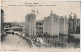 LUSSAC LES CHATEAUX  PILES DU PONT DE L ANCIEN CHATEAU FEODAL - Lussac Les Chateaux