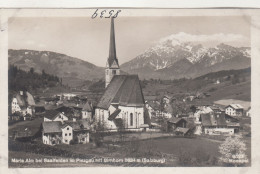 E4759) MARIA ALM Bei SAALFELDEN Im Pinzgau - KIRCHE Mit HAUS DETAILS Mit BIRNHORN - Salzburg - Tolle FOTO AK - Saalfelden