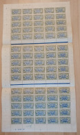 SAINT PIERRE ET MIQUELON 91 FEUILLE COMPLETE DE 75 LUXE NEUF SANS CHARNIERE - Unused Stamps