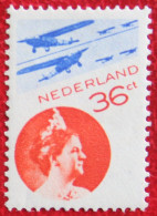 Luchtpostzegels Koningin Wilhelmina 14 1/4 :13 1/4 NVPH LP9 A LP 9 A (Mi 241b) 1933 Ongebruikt MH NEDERLAND / NIEDERLAND - Airmail