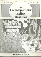 LE COLLECTIONNEUR DE BANDES DESSINEES N11 Février-Mars 1978 TILLIEUX RED BARRY PUITS-PELU - Other & Unclassified
