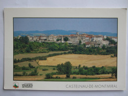 CASTELNAU DE MONTMIRAL  LA BASTIDE DANS SON SITE - Castelnau De Montmirail