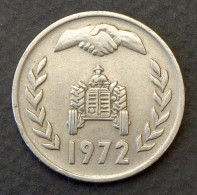 ALGERIA - 1 Dinar 1972 - Commemorative FAO - KM# 104.1 * Ref. 0169 - Algérie