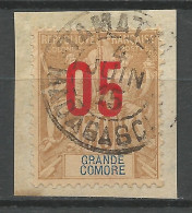 GRANDE COMORE N° 25 CACHET TAMATAVE / Used - Used Stamps