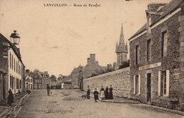 22 , Cpa  LANVOLLON , Route De Paimpol  (11527) - Lanvollon