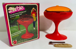 58654 Giocattolo Barbie No. 1478 - Arredamento Piscina Barbecue - Mattel 1980 - Barbie