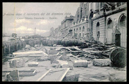 ITALY-SICILIA-MESSINA-Dopo Il Terremoto Del 28 Dicembre 1908-Corso Vittorio Emanuele(Ed.C. & De.A. Nº1897)carte Postale - Catastrofi