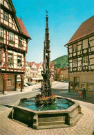 72867289 Urach Bad Gotischer Marktbrunnen Marktplatz Bad Urach - Bad Urach