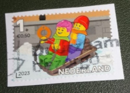Nederland - NVPH - Xxxxd - 2023 - Gebruikt - Onafgeweekt - Used -  On Paper - Kinderzegels - Lego Minifiguren - D - Slee - Gebraucht