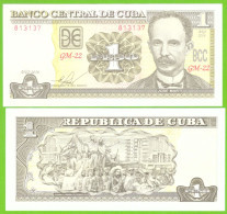 CUBA 1 PESO 2016  P-128g UNC - Cuba