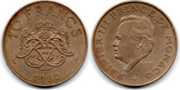 MA 29904 / Monaco 10 Francs 1982 TTB+ - 1960-2001 Francos Nuevos