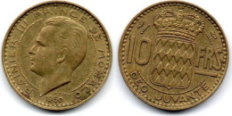 MA 29874 / Monaco 10 Francs 1950 TTB - 1949-1956 Old Francs