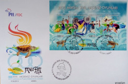 Türkiye 2014, FDC - 50th Anniversary Of The Turkish Cypriot Post - FDC