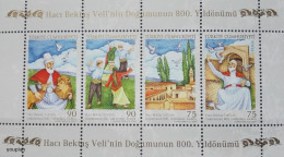 Türkiye 2009, 800th Anniversary Of The Birth Of Haci Bektas Veli, MNH S/S - Unused Stamps