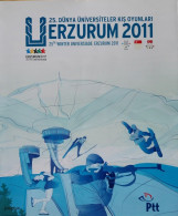 Türkiye 2011, 25th Universiade Winter Games In Erzurum, Two MNH S/S, FDC And Postcards - Portfolio - Ungebraucht