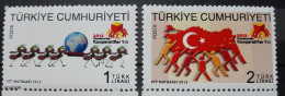 Türkiye 2012, International Year Of Cooperative, MNH Stamps Set - Ungebraucht