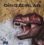 Türkiye 2012, World Environment Day - Dinosaurus II, MNH Unusual Single Stamp And Post Cards - Presentation Book - Ungebraucht