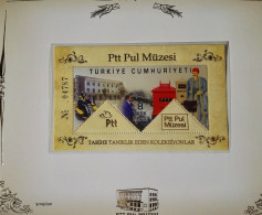 Türkiye 2013, PTT Stamps Museum, MNH Unusual S/S - Portfolio - Ongebruikt