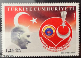 Türkiye 2014, 175 Years Of The Police, MNH Single Stamp - Ongebruikt