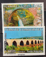 Türkiye 2014, Historical Bridges, MNH Stamps Set - Ongebruikt