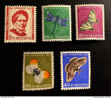 Schweiz Pro Juventute 1951 Mi. 561 - 565 Postfrisch/** MNH - Neufs