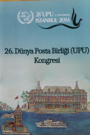 Türkiye 2016, 26th World Postal Union Congress UPU, MNH Unusual S/S, Single Stamp And FDC - Portfolio - Ongebruikt