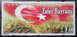 Türkiye 2016, Victory Day, MNH Single Stamp - Neufs