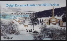 Türkiye 2016, National Parks, MNH S/S - Ongebruikt