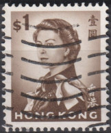 1962 Grossbritannien Alte Kolonie Hong Kong ° Mi:HK 205Xy, Sn:HK 212, Yt:HK 203, Queen Elizabeth II - Usati