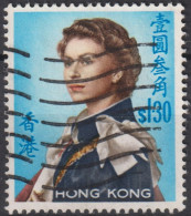 1962 Grossbritannien Alte Kolonie Hong Kong ° Mi:HK 206Xy, Sn:HK 213, Sg:HK 206, Queen Elizabeth II - Gebruikt