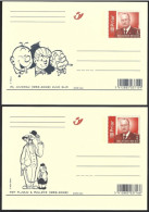 2006 - Briefkaarten / Cartes Entier Postaux - Gil Jourdan, Piet Fluwijn & Bolleke - Comics, Strips, Cartoon, BD - Cartes Postales 1951-..