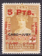 Spain 1927 Coronation Colonial Red Cross Issue Edifil#400 Mint Never Hinged - Ongebruikt