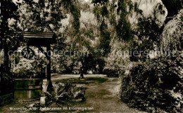 73811831 Walsrode Lueneburger Heide Alter Ziehbrunnen Im Klostergarten Walsrode  - Walsrode