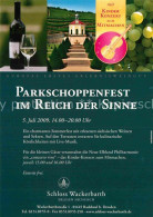 72919567 Radebeul Parkschoppenfest Im Reich Der Sinne Weingut Schloss Wackerbart - Radebeul