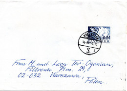 75343 - Bund - 1981 - 2Kr CEPT '81 EF A Bf KOBENHAVN -> WARSZAWA (Polen) - Lettres & Documents