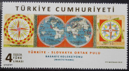 Türkiye 2018, Türkiye-Slovakia Joint Issue - Basagic, MNH Single Stamp - Ongebruikt
