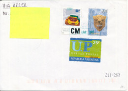 Argentina Cover Sent To Denmark 22-4-2005 Topic Stamps - Storia Postale
