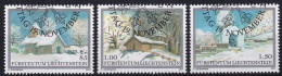 LIECHTENSTEIN NAVIDAD 2007 Yv 1402/4 USADOS - Gebraucht