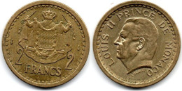 MA 31076 / Monaco 2 Francs TTB+ - 1922-1949 Louis II.