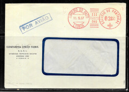 N397 - PORTUGAL - LETTRE DE LISBONNE DU 30/05/1967 - Machines à Affranchir (EMA)