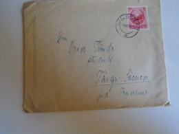 ZA490.17   ROMANIA     Cover - 1950 ULMENI  Sülelmed  (Maramures)  To Orosz Tünde -Targu Secuiesc - Covers & Documents