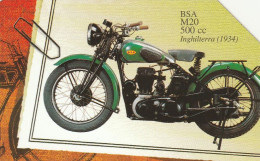 SCHEDA TELEFONICA USATA 1141 MOTO BSA - Public Special Or Commemorative