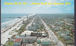 United States PPC Daytona Beach Florida Looking South From Seabreeze Blvd. DAYTONA 1970 Sweden 3-Stripe (2 Scans) - Daytona