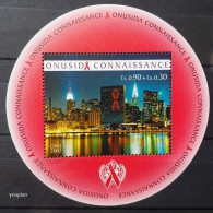 United Nations 2002, UN Aids Awareness, MNH Unusual S/S - Ongebruikt