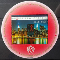 United Nations 2002, UN Aids Awareness, MNH Unusual S/S - Neufs