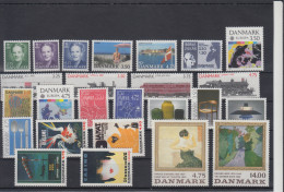 Denmark 1991 - Full Year MNH ** - Années Complètes